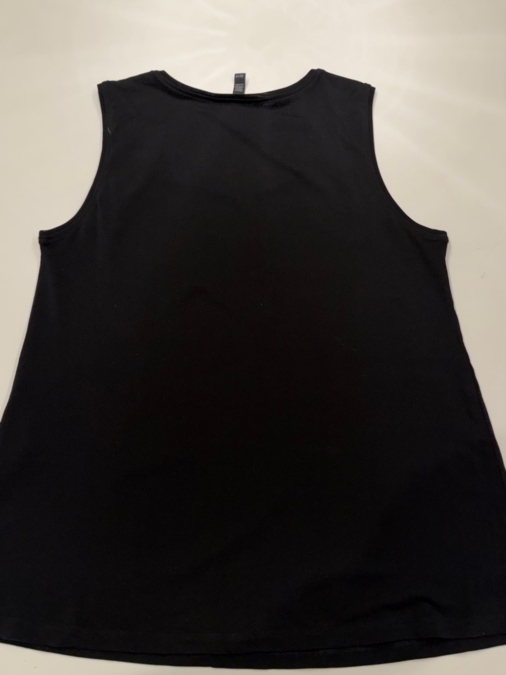 Eileen Fisher Black Ribbed Tank Top